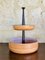 Vintage Mid-Century Two-Tier Ceramic Serving Stand by Salins France, 1960s, Image 1