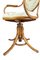 Art Nouveau Bentwood Swivel Chair, Image 4