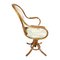 Art Nouveau Bentwood Swivel Chair, Image 3