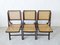 Mid-Century Folding Chair in Wood and Rattan 16