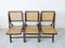Mid-Century Folding Chair in Wood and Rattan, Image 16