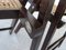 Mid-Century Folding Chair in Wood and Rattan, Image 11