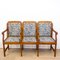 3 Seat Upholstered Bench, Spain, 1910s, Image 2