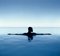 Getty Images, Man with Arms Outreached Floating in Sea, Photographic Paper 1