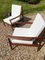 Scandinavian Teak Lounge Chairs in the Style of Grete Jalk, Set of 2, Image 8