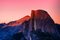 Evgeny Tchebotarev, Half Dome bei Colourful Sunset, California, USA, Fotopapier 1