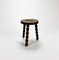 Oak Bubble Leg Stool, 1920s, Image 7