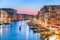 ian.cuiyi, Gondolier Heads Into the Sunset Along Venices Grand Canal (Sunset), Carta fotografica, Immagine 1