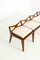 Paolo Buffa Bench in Walnut and Fabric, Italy 1950s 10