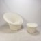 Midcentury Big Mushroom Armchair & Pouf by Pierre Paulin for Artifort, 1960s, Set of 2, Image 18