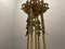 Italian Liberty Gold Gilded Chandelier, Image 4