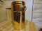 Vintage Brass Wood Container, 1970s 2