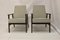 300-190 Armchairs in Gray Textured Fabric by Henryk Lis, 1970s, Set of 2, Image 11
