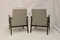 300-190 Armchairs in Gray Textured Fabric by Henryk Lis, 1970s, Set of 2, Image 13