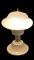 Midcentury Tischlampe aus Kunststoff und Chrom 4