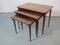 Mid-Century Danish Rosewood Nesting Tables, Set of 3, Image 1