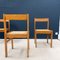 Ash and Cane Chairs, 1950, Set of 4 3
