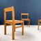 Ash and Cane Chairs, 1950, Set of 4 5