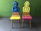 The Soul of Women and Men Side Chairs from Markus Friedrich Staab, Set of 2 1