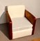 Art Deco Jacaranda Wood Armchairs, Set of 2 7