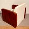 Art Deco Jacaranda Armlehnstühle aus Holz, 2er Set 5