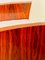 Art Deco Jacaranda Armlehnstühle aus Holz, 2er Set 7