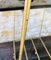 Mid-Century Vintage Brass and Glass Side Table with Shelf and Magazine Rack, 1960s 9