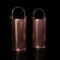 Antique English Early Victorian Hallway Stands in Copper, 1850, Set of 2 2