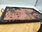 Antique Wooden Carved Tray Painted on Glass 6