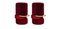 Maroon Lipstick Barstool 2 by Royal Stranger, Set of 2, Image 1