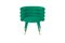 Sedia Marshmallow verde di Royal Stranger, set di 2, Immagine 3