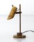 Lampada da tavolo o da scrivania in ottone, Italia, anni '50, Immagine 4