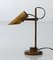 Italienische Tisch- oder Schreibtischlampe aus Messing, 1950er 10