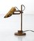 Lampada da tavolo o da scrivania in ottone, Italia, anni '50, Immagine 1