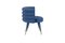 Sedia Marshmallow blu di Royal Stranger, set di 4, Immagine 7