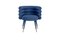 Blue Marshmallow Chair by Royal Stranger, Set of 4 2