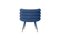 Blue Marshmallow Chair by Royal Stranger, Set of 4, Image 5