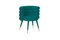 Chaise Marshmallow Verte par Royal Stranger, Set de 2 2