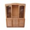 Mueble vintage de madera y bambú, Imagen 4