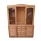 Vintage Cabinet in Wood & Bamboo 4