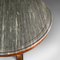 Antique English Regency Drum Table in Marble, Circular, 1820 8