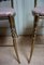 Italian Side Chairs in Golden Brass by Giuseppe Gaetano Descalzi for Chiavari, 1950, Set of 2, Image 8