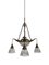 Large Blondel Stiletto Ceiling Chandelier & Wall Lights from Holophane, Set of 3, Image 10