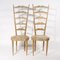 High Back Side Chairs by Paolo Buffa, 1950s, Set of 2 3