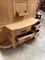 Large Oak Wall Coat Rack with Drawers 2