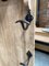 Large Oak Wall Coat Rack with Drawers, Image 8