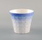 Cache-Pot en Porcelaine par Wilhelm Kåge pour Gustavsberg, Suède, Set de 6 3