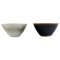 Mid-Century Bowls in Glazed Ceramics from Rörstrand, Set of 2 1