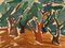 B. Stålfors, Paesaggio forestale modernista, Svezia, Olio su tela, Incorniciato, Immagine 1