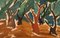 B. Stålfors, Paesaggio forestale modernista, Svezia, Olio su tela, Incorniciato, Immagine 5